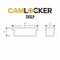 Camlocker UTV Crossover Tool Box Highlifter SXSLPMBHL - alternate 2